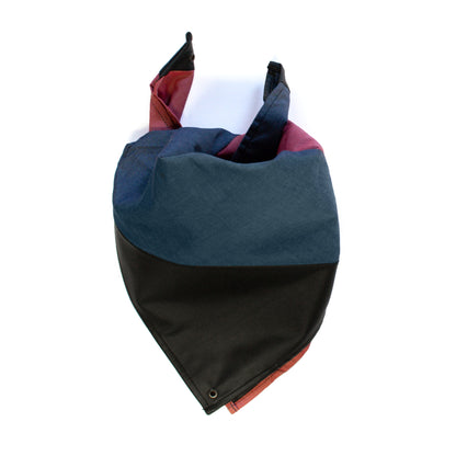 Pañuelo Mezclilla combinado con Mamey