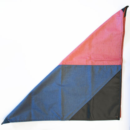 Pañuelo Mezclilla combinado con Mamey